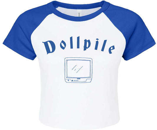TV Static Adult Baby Tee